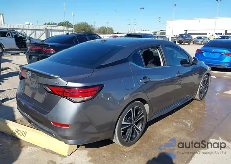 2021 Nissan Sentra Sr Xtronic Cvt z USA, uszkodzony, nr VIN 3N1AB8DV2MY247697